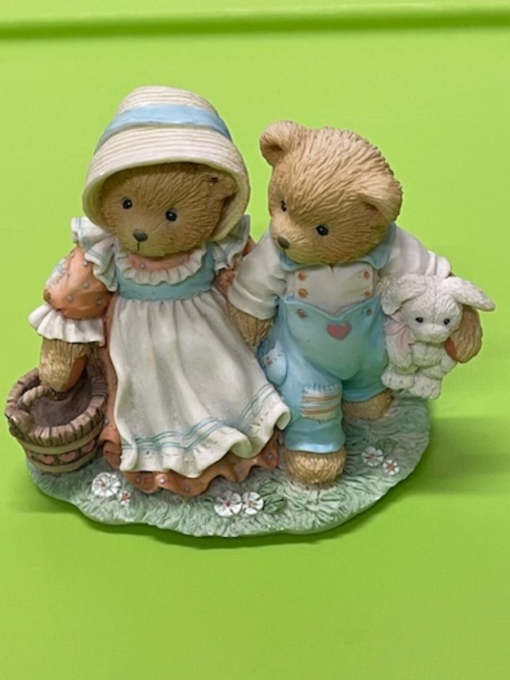 Cherished Teddies Jack and Jill Figurine  – Vintage/Retired